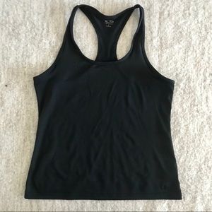Champion Solid Black Racerback Tank Top